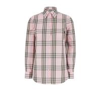 Burberry - Emma Check Shirt - Femme - Blouses et Chemises - Rose - Taille: 36 FR
