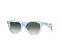 Burberry Enfant Burberry JB4002 42158E Lunettes de soleil Acétate Bleu Carré Normale Nuancé