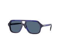 Burberry Enfant Burberry JB4340 411480 Lunettes de soleil Acétate Bleu Bleu Géométrique Normale