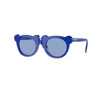 Burberry Enfant JB4355 397372 Lunettes de soleil Acétate Bleu Bleu Ronde Normale