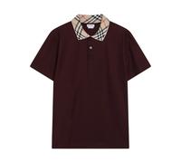 Burberry - Evan Polo - Homme - Tops - Rouge - Taille: S