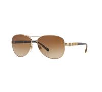 Burberry BE 3080 1145/13, Lunettes de soleil, Aviateur, Femme, Doré