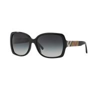 Burberry BE 4160 3433/8G, Lunettes de soleil, Papillon, Femme, Noir