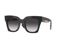 Lunettes de soleil Burberry Be4364 kitty col. 39428g Femme Carré Noir