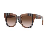 Burberry KITTY BE 4364 396713, Lunettes de soleil, Carrée, Femme, Marron