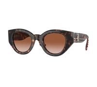 Burberry Femme BE4390 MEADOW 300213 Lunettes de soleil Acétate Marron Marron Pantos Normale Ombré