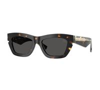 Burberry Femme BE4454 410687 Lunettes de soleil Acétate Tortue Gris Cat Eye Normale