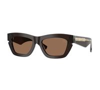 Burberry Femme BE4454 411673 Lunettes de soleil Acétate Marron Marron Cat Eye Normale