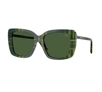 Burberry Femme BE4456 416971 Lunettes de soleil Acétate Vert Vert Carré Normale
