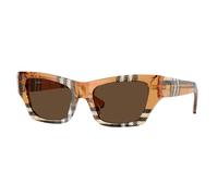 Burberry Femme Burberry BE4441U 414673 Lunettes de soleil Acétate Marron Marron Cat Eye Normale