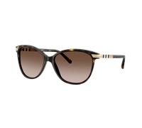 Burberry Femme Sunglass BE4216 - Couleur du Monture: Havana foncé, Couleur de Lentille: Dégradé marron