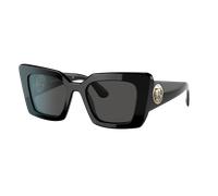 Burberry Femme Sunglass BE4344 Daisy - Couleur du Monture: Noir, Couleur de Lentille: Gris foncé