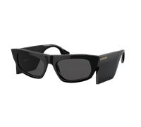 Burberry BE 4385 300187, Lunettes de soleil, Papillon, Femme, Noir
