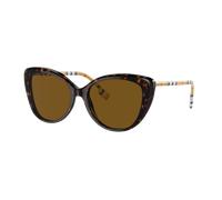 Burberry Femme Sunglass BE4407 - Couleur du Monture: Havana foncé, Couleur de Lentille: Marron Polar