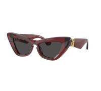 Burberry Femme Sunglass BE4421U - Couleur du Monture: Bordeaux, Couleur de Lentille: Gris foncé