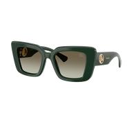Burberry Femme Sunglass BE4476 - Couleur du Monture: Vert, Couleur de Lentille: Dégradé Vert