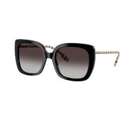 Burberry Femme Sunglass Caroll - Couleur du Monture: Noir, Couleur de Lentille: Dégradé Gris