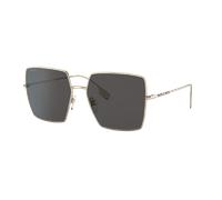 Burberry Femme Sunglass Daphne - Couleur du Monture: Doré clair, Couleur de Lentille: Gris foncé