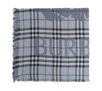 Burberry - Foulard à logo - unisex - Accessoires - Bleu - Taille: ONE Size