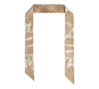 Burberry - Foulard fin en soie Archive Knight - unisex - Accessoires - Beige - Taille: ONE Size