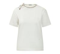 Burberry - Frankie Bow T-Shirt - Femme - Tops - Blanc - Taille: 42 FR