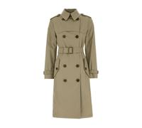 Burberry - Gabardine Trench Coat - Femme - Manteaux - Beige - Taille: 34 FR