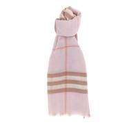 Burberry - Giant Check Scarf - Femme - Accessoires - Rose - Taille: ONE Size