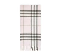 Burberry - Giant Check Scarf - Femme - Accessoires - Rose - Taille: ONE Size