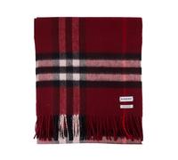Burberry - Giant Check Scarf - unisex - Accessoires - Rouge - Taille: ONE Size