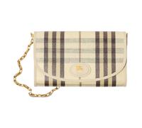 Burberry - Highlands Chain Strap Wallet - Femme - Sacs - Beige - Taille: ONE Size