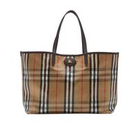 Burberry - Highlands Medium Tote Bag - Femme - Sacs - Beige - Taille: ONE Size