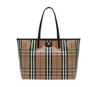 Burberry - Highlands Medium Tote - Femme - Sacs - Beige - Taille: ONE Size