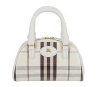 Burberry - Highlands Top-Handle Bag - Femme - Sacs - Beige - Taille: ONE Size