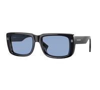 Burberry Homme BE4376U JARVIS 300172 Lunettes de soleil Acétate Noir Bleu Carré Normale