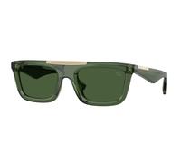 Burberry Homme BE4451U 417471 Lunettes de soleil Injecté Vert Vert Carré Normale