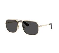 Burberry Homme Sunglass BE3159 - Couleur du Monture: Doré clair, Couleur de Lentille: Gris foncé