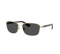 Burberry Homme Sunglass BE3163 - Couleur du Monture: Doré clair, Couleur de Lentille: Gris foncé
