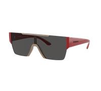 Burberry Homme Sunglass BE4291 - Couleur du Monture: Beige, Couleur de Lentille: Gris foncé