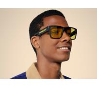Burberry Homme Sunglass BE4358 Knight - Couleur du Monture: Noir, Couleur de Lentille: Jaune