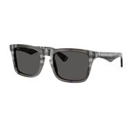 Burberry Homme Sunglass BE4434 - Couleur du Monture: Carreaux lichen, Couleur de Lentille: Gris foncé