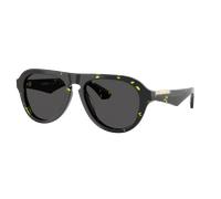 Burberry Homme Sunglass BE4437U - Couleur du Monture: Havana Vert, Couleur de Lentille: Gris foncé