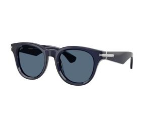 Burberry Homme Sunglass BE4439 - Couleur du Monture: Bleu, Couleur de Lentille: Bleu foncé