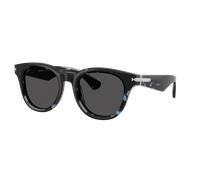 Burberry Homme Sunglass BE4439 - Couleur du Monture: Havana bleu, Couleur de Lentille: Gris foncé