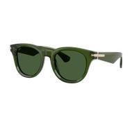 Burberry Homme Sunglass BE4439 - Couleur du Monture: Vert, Couleur de Lentille: Vert foncé