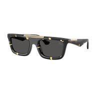 Burberry Homme Sunglass BE4451U - Couleur du Monture: Jaune Havana, Couleur de Lentille: Gris foncé