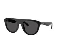 Burberry Homme Sunglass BE4459U - Couleur du Monture: Noir, Couleur de Lentille: Gris foncé