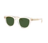 Burberry Homme Sunglass BE4477 - Couleur du Monture: Jaune, Couleur de Lentille: Vert foncé