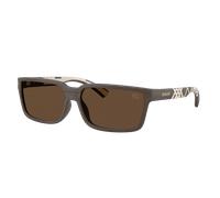 Burberry Homme Sunglass BE4495D - Couleur du Monture: Marron mat, Couleur de Lentille: Marron foncé