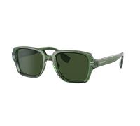Burberry Homme Sunglass Eldon - Couleur du Monture: Vert, Couleur de Lentille: Vert foncé