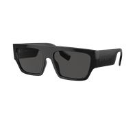 Burberry Homme Sunglass Micah - Couleur du Monture: Noir, Couleur de Lentille: Gris foncé